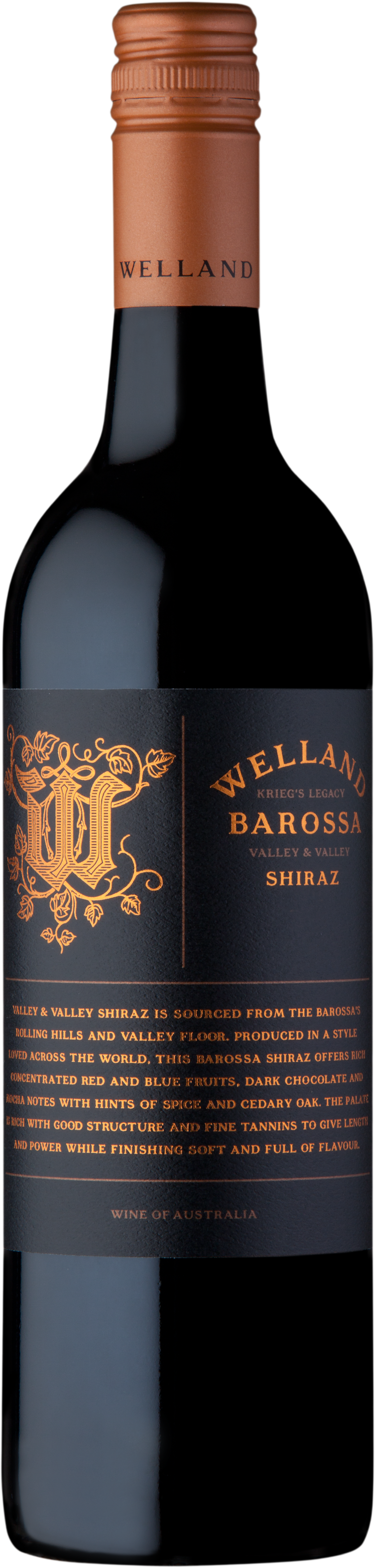 Welland Valley & Valley Barossa Shiraz 2020 Barossa